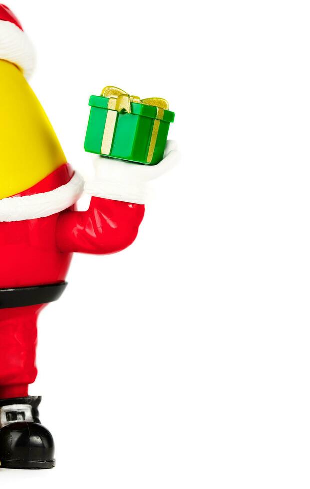 Plastic Santa Claus photo