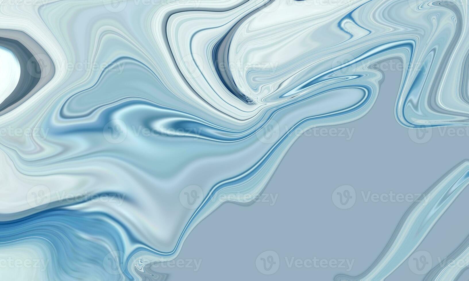 Abstract blue colourful liquid marble texture Background photo
