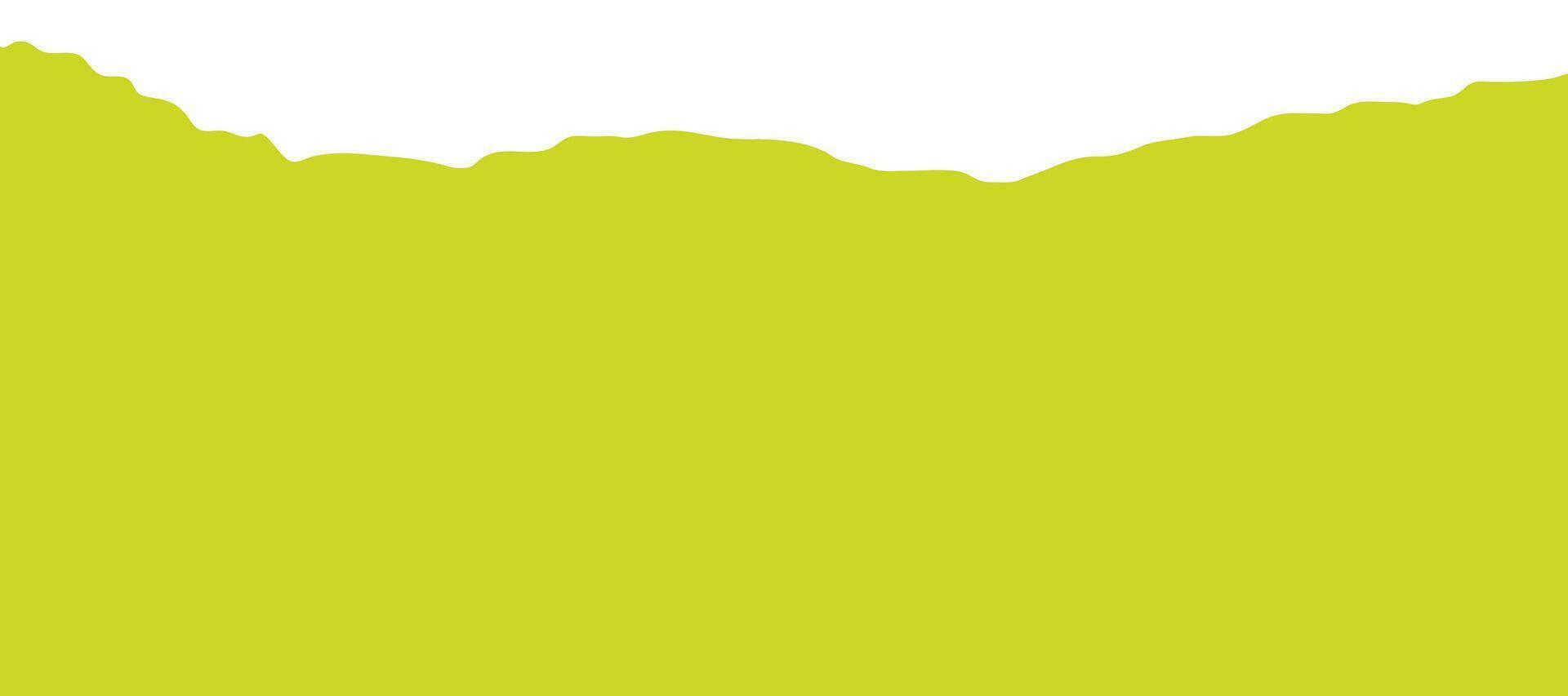 Green Ripped Paper vector