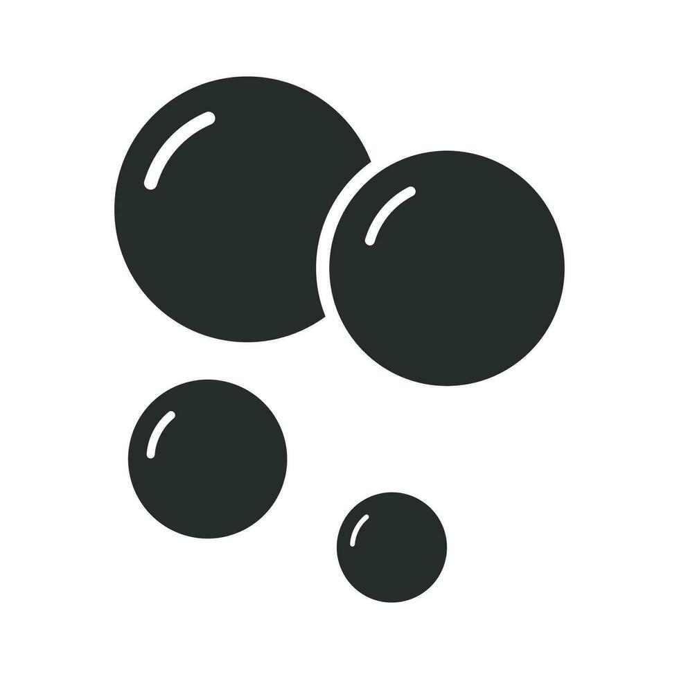 aire burbuja icono vector diseño ilustración aislado en blanco antecedentes