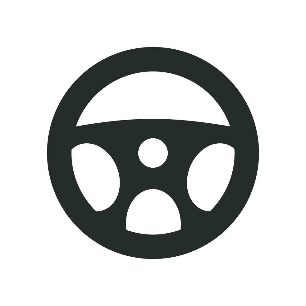 steering wheel icon vector design illustration automotive concept