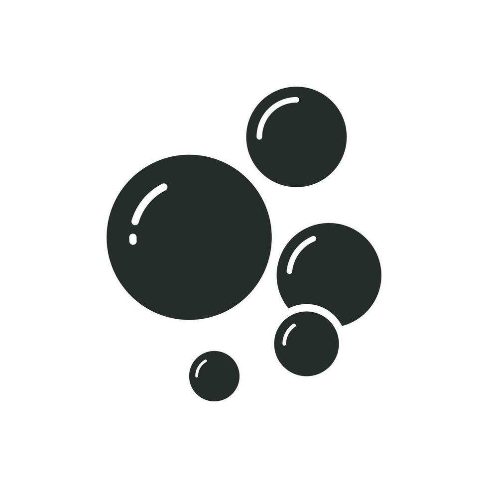 air bubble icon vector design illustration isolated on white background