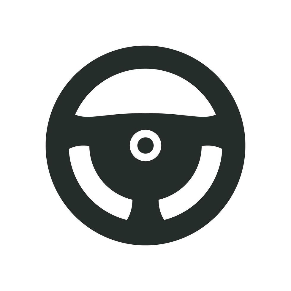 steering wheel icon vector design illustration automotive concept