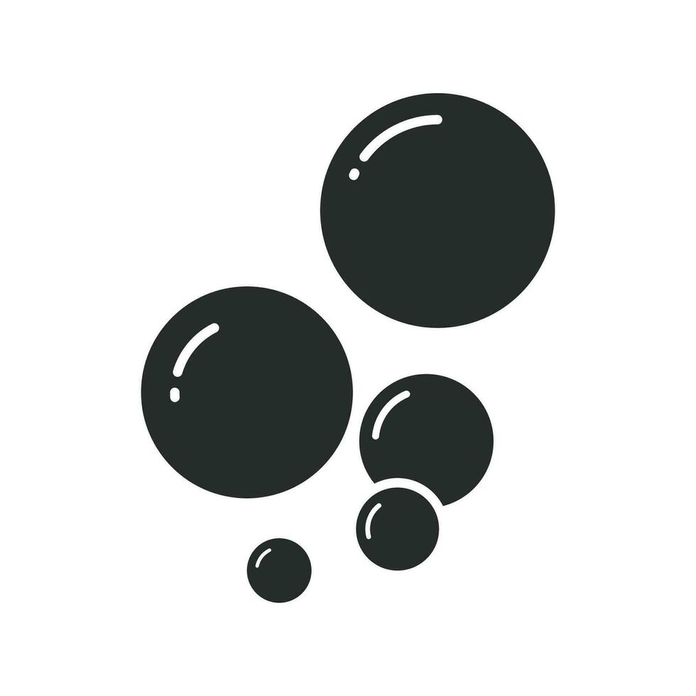 air bubble icon vector design illustration isolated on white background