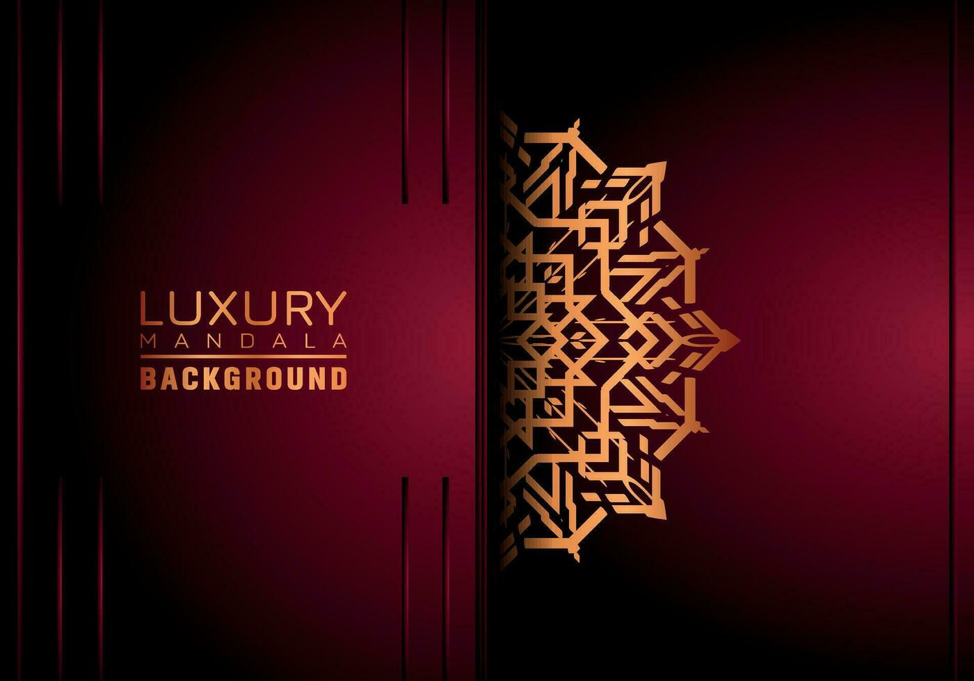 Luxury mandala background ornamental, arabesque style With Golden Arabesque Pattern Style. Decorative Mandala Ornament For Print, Brochure, Banner, Cover, Poster, Invitation Card vector