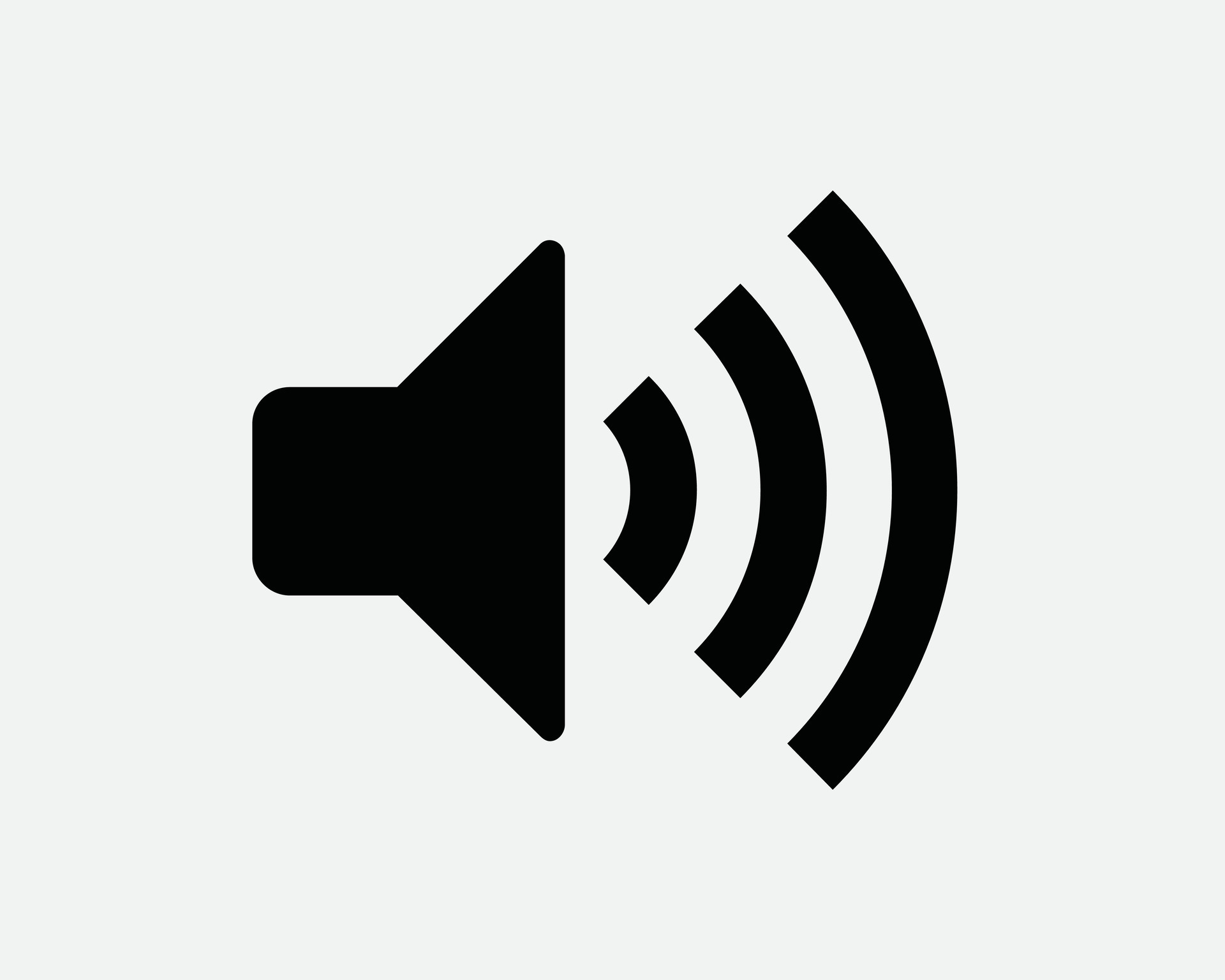 Max Volume Icon. Loud Speaker Increase Up Sound Symbol. Maximum