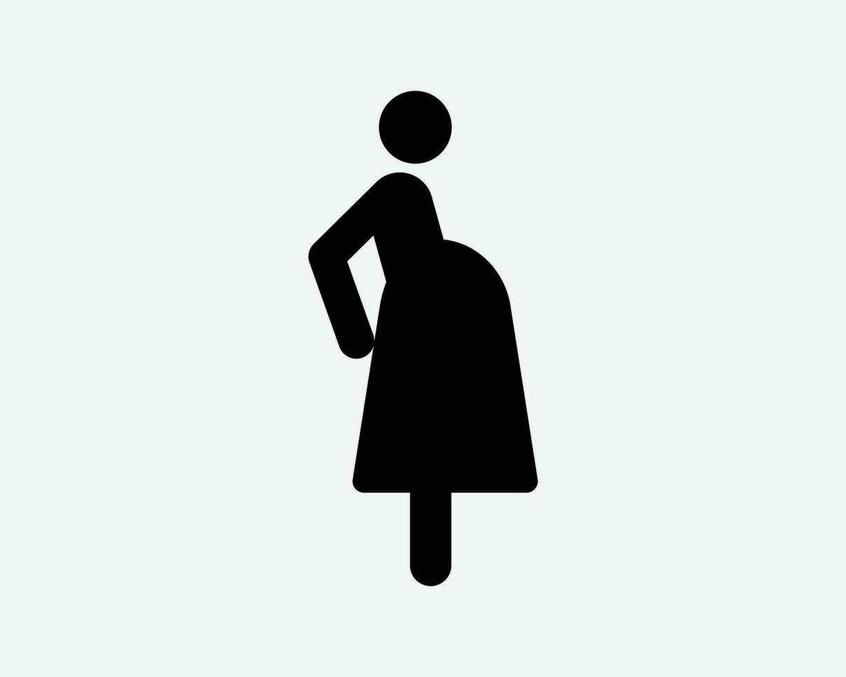 Person Clipart Silhouette pregnant-workers-fairness-poster-11-x-17