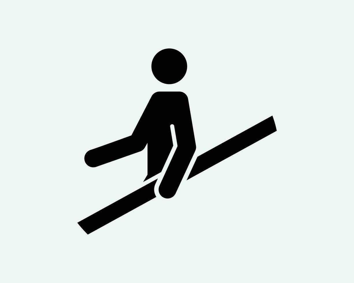 Hold Handrail Hand Rail Use Handle Bar Safety Stick Figure Black White Silhouette Symbol Icon Sign Graphic Clipart Artwork Illustration Pictogram Vector
