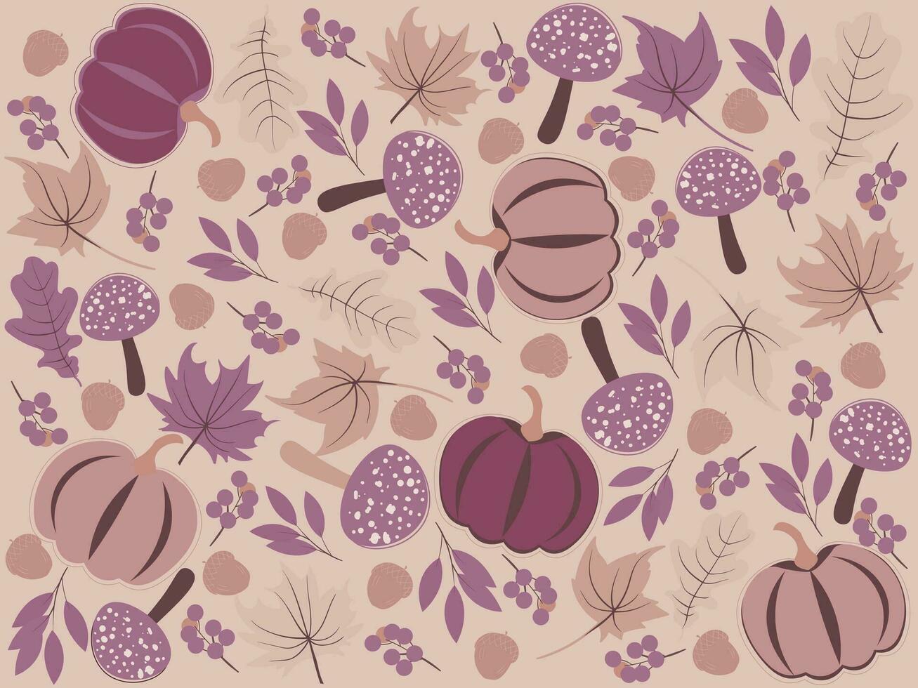 Autumn background illustration vector