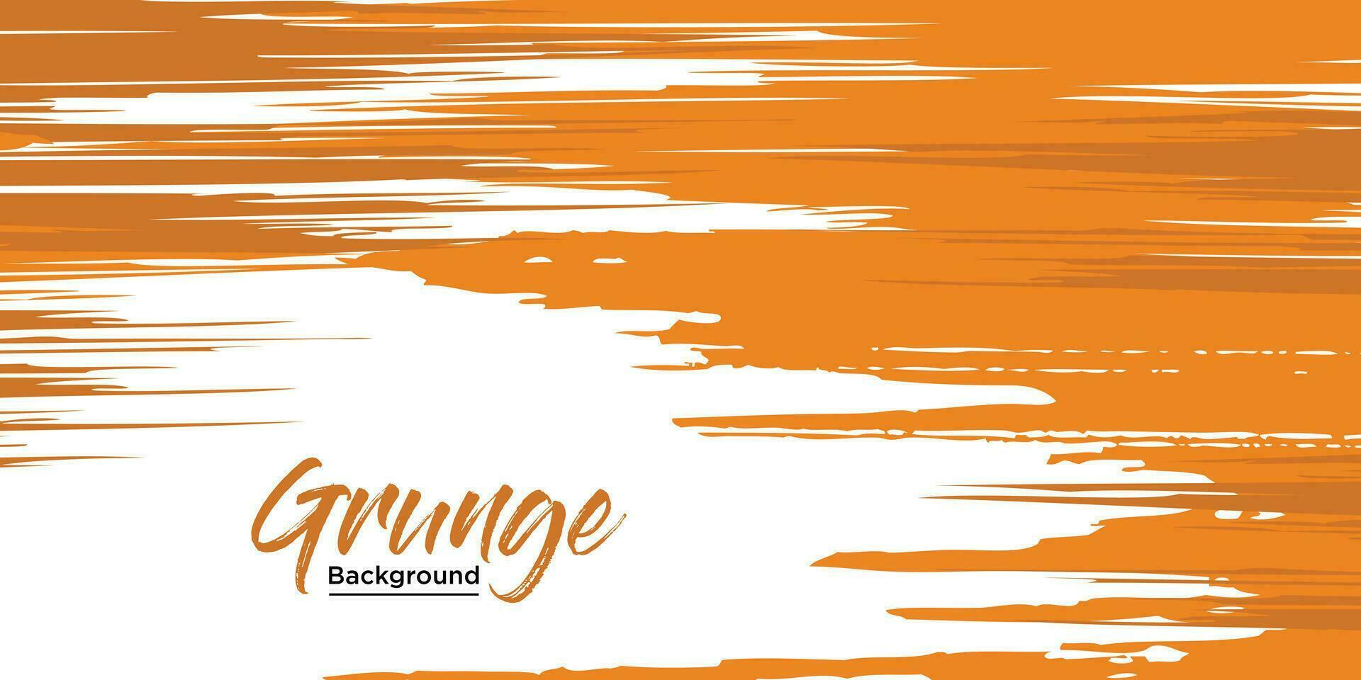 Abstract orange and white grunge texture background vector