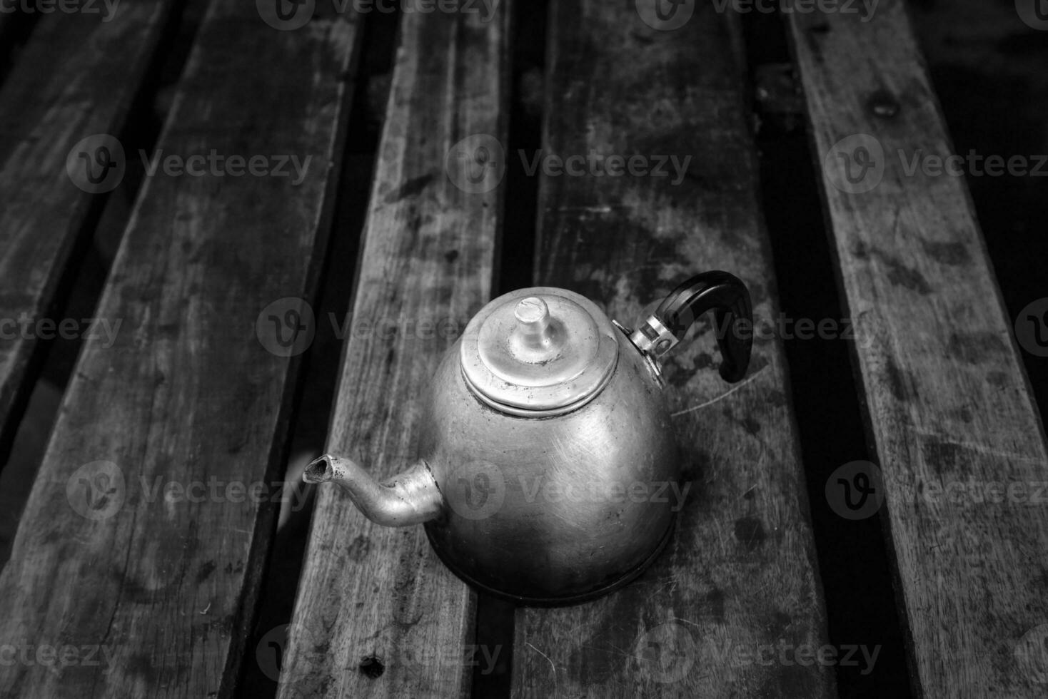 Pava on a wooden table, Pampas, Argentina photo