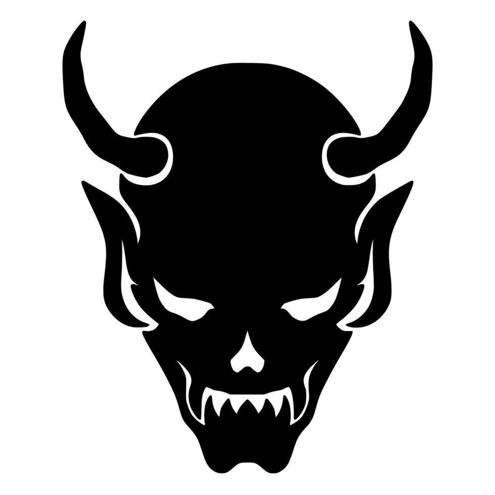 Skull illustration mascot logo vector