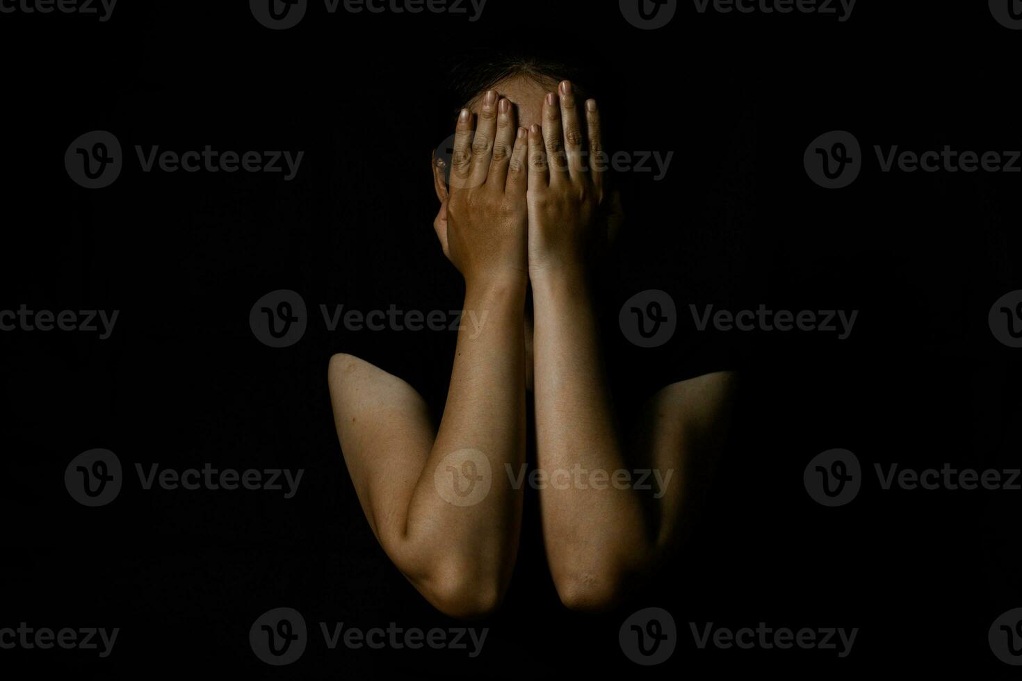 Woman victim of violence and abuse, sexual violence, sexual abuse, abuse concept photo