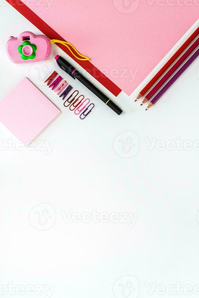 creative office work tools photo