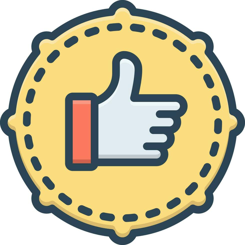 color icon for absolutely vector