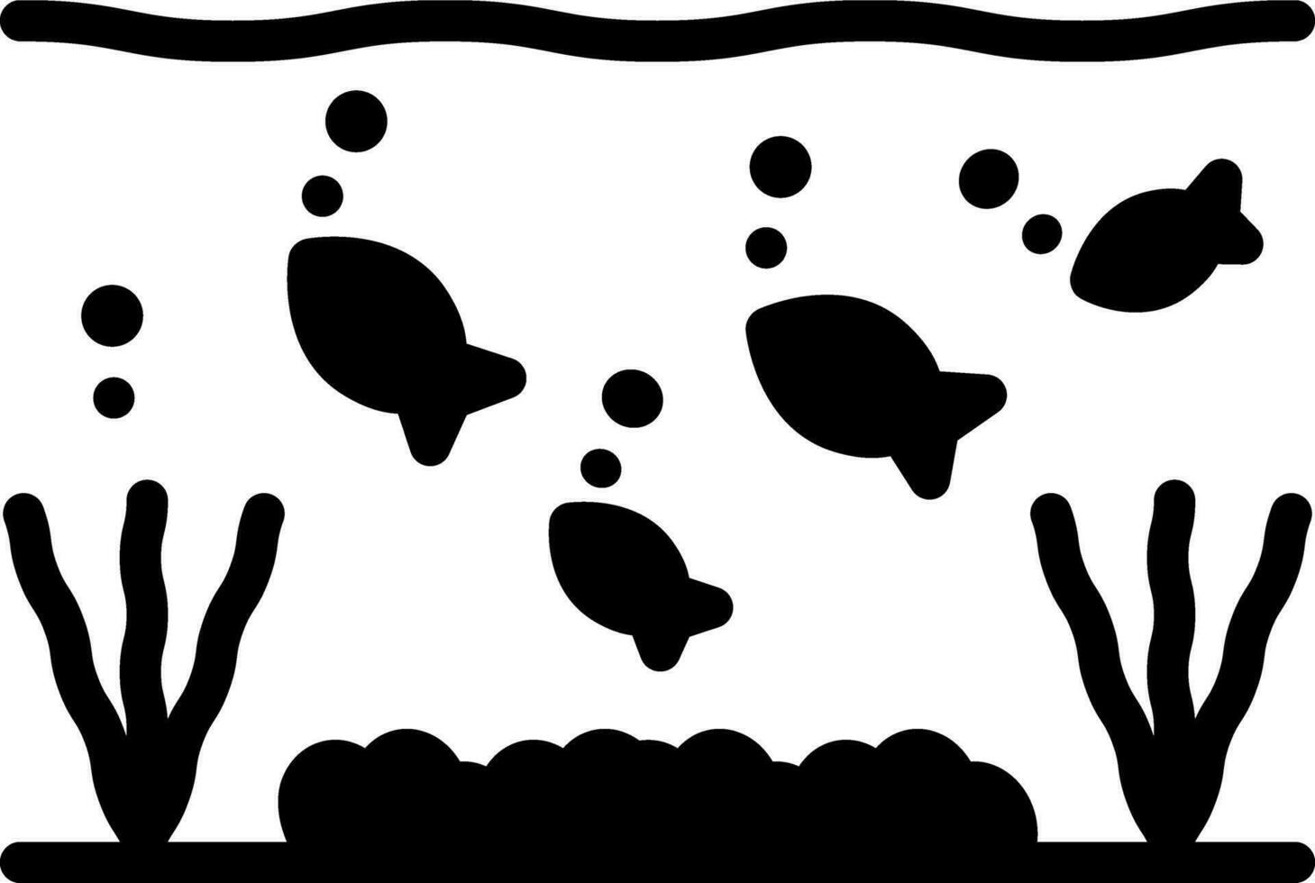 solid icon for under vector