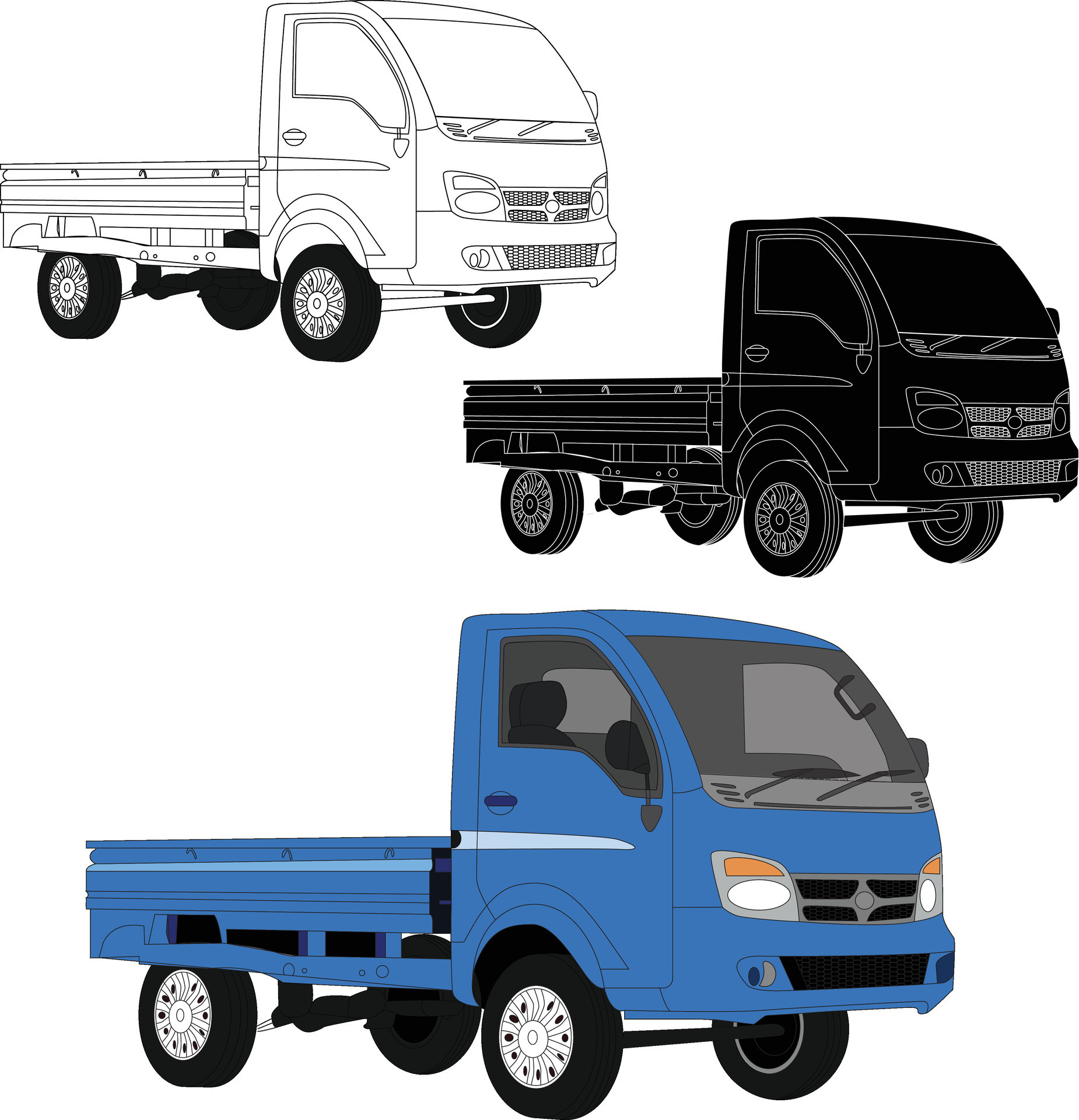 Mini Truck Vector Line Art Illustration 26316903 Vector Art At Vecteezy Mini Truck Vector Line Art Illustration 26316903 Vector Art At Vecteezy