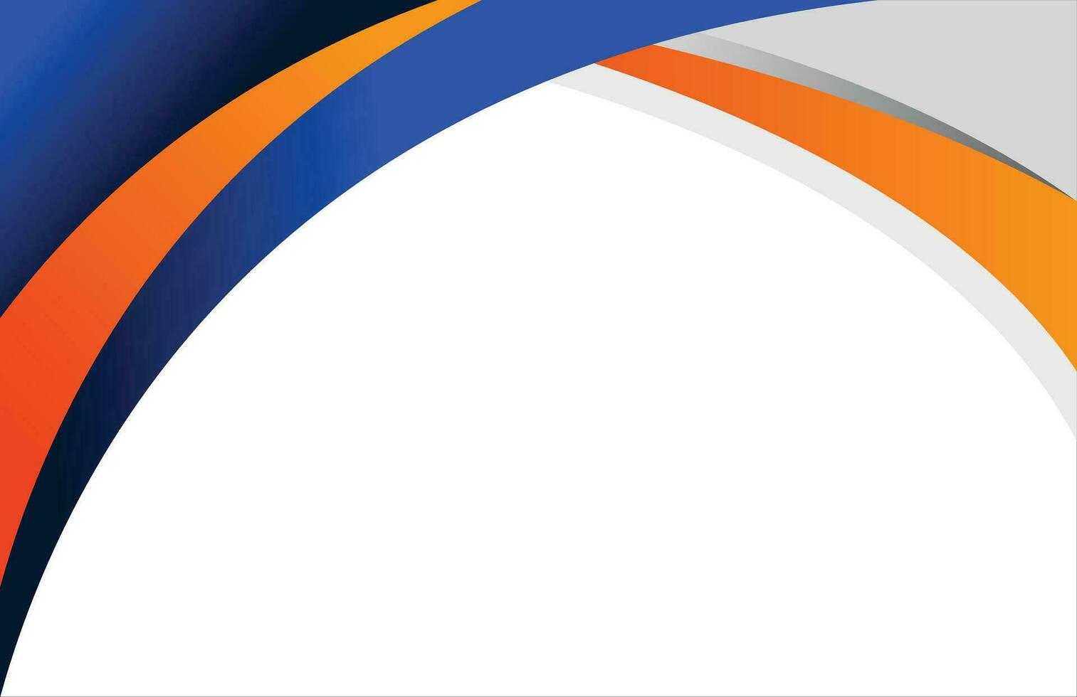 Abstract background with orange and blue stripes. Vector illustration