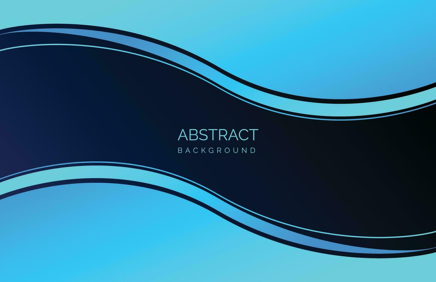 Abstract blue wave background. Vector illustration for your design