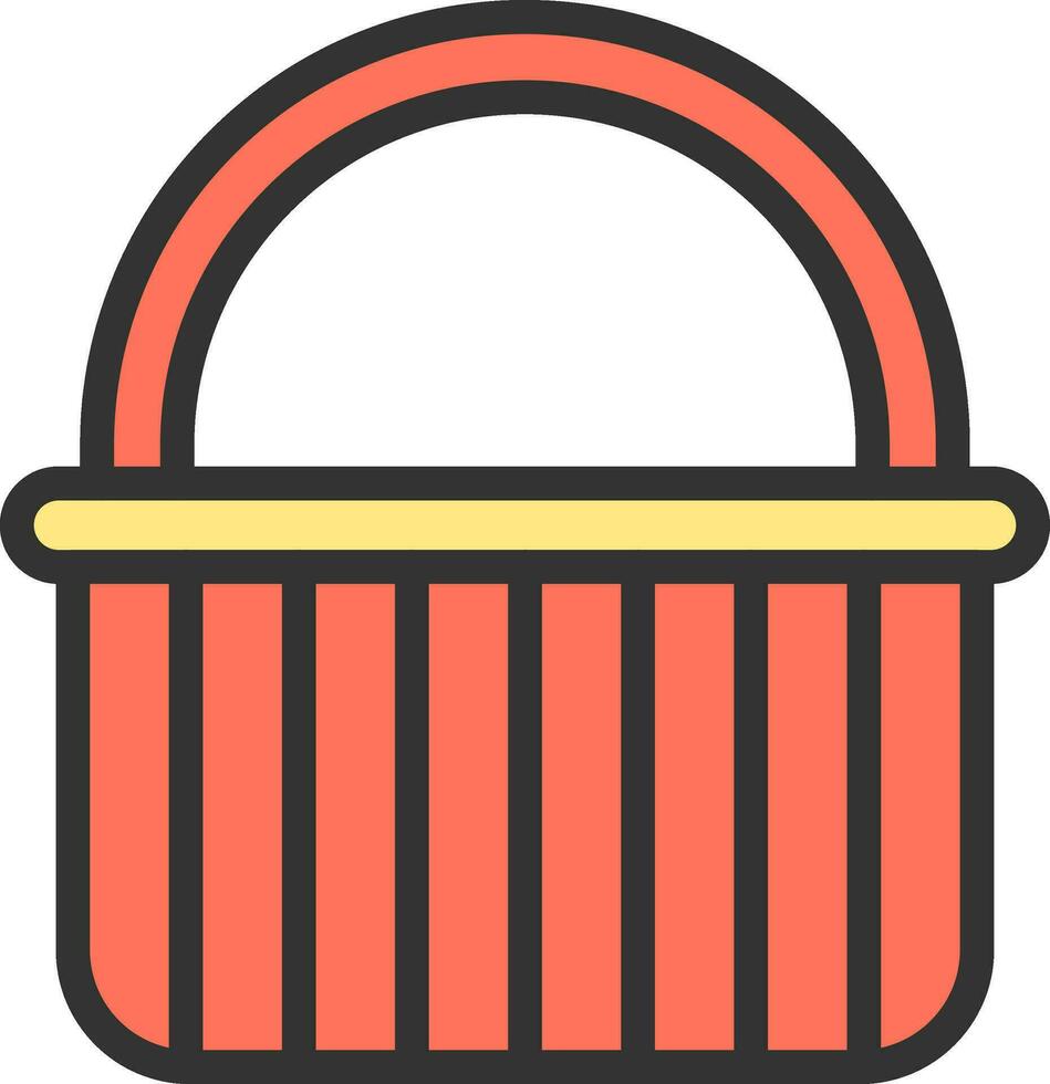 Shopping Basket icon vector image. Suitable for mobile apps, web apps and print media.