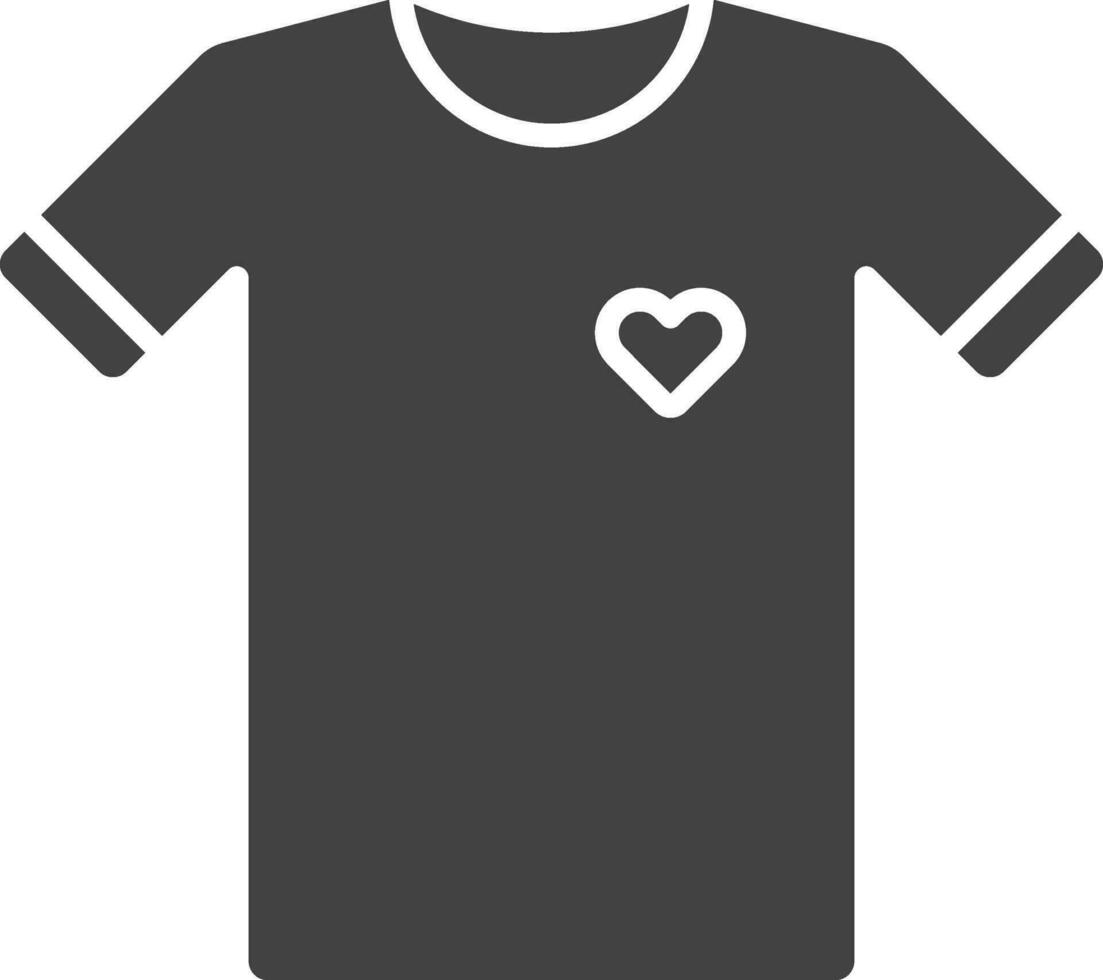 T Shirt icon vector image. Suitable for mobile apps, web apps and print media.