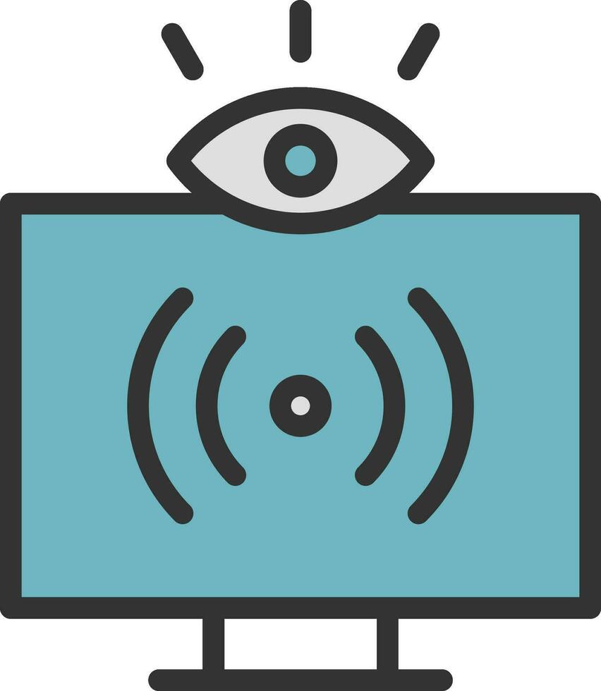 Viewers icon vector image. Suitable for mobile apps, web apps and print media.