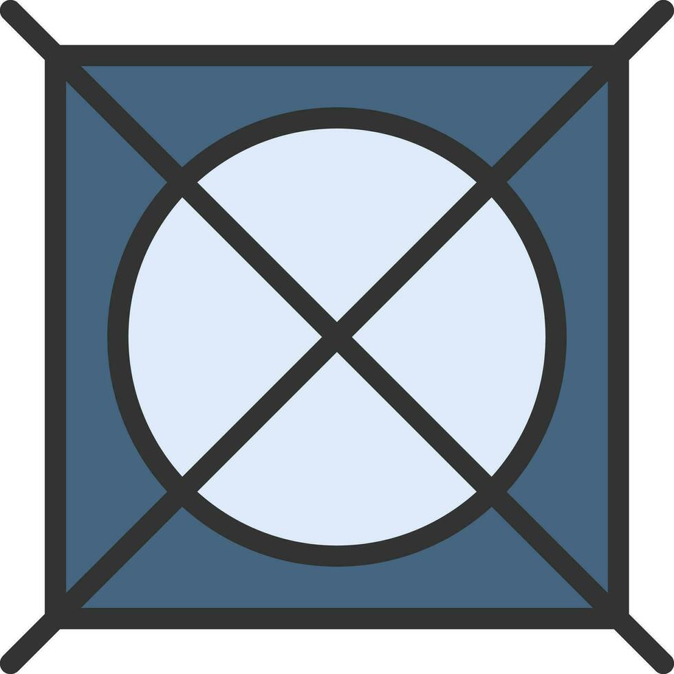 Tumble Dry icon vector image. Suitable for mobile apps, web apps and print media.