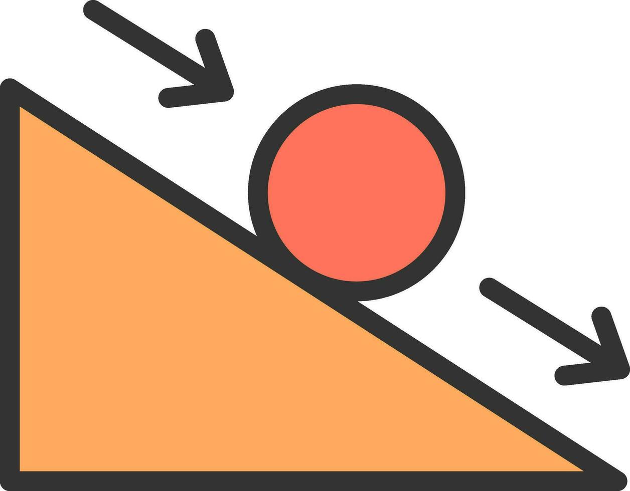 Law Of Motion icon vector image. Suitable for mobile apps, web apps and print media.