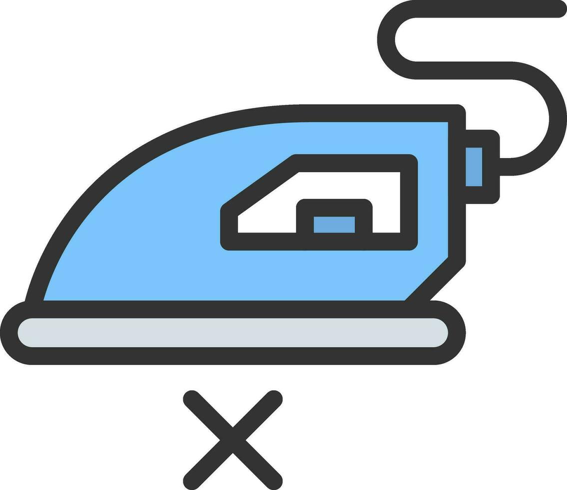Do Not Steam icon vector image. Suitable for mobile apps, web apps and print media.