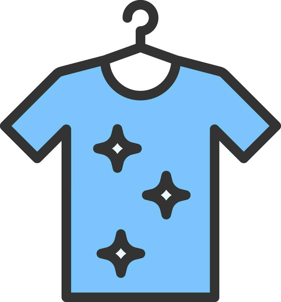 Clean Clothes icon vector image. Suitable for mobile apps, web apps and print media.