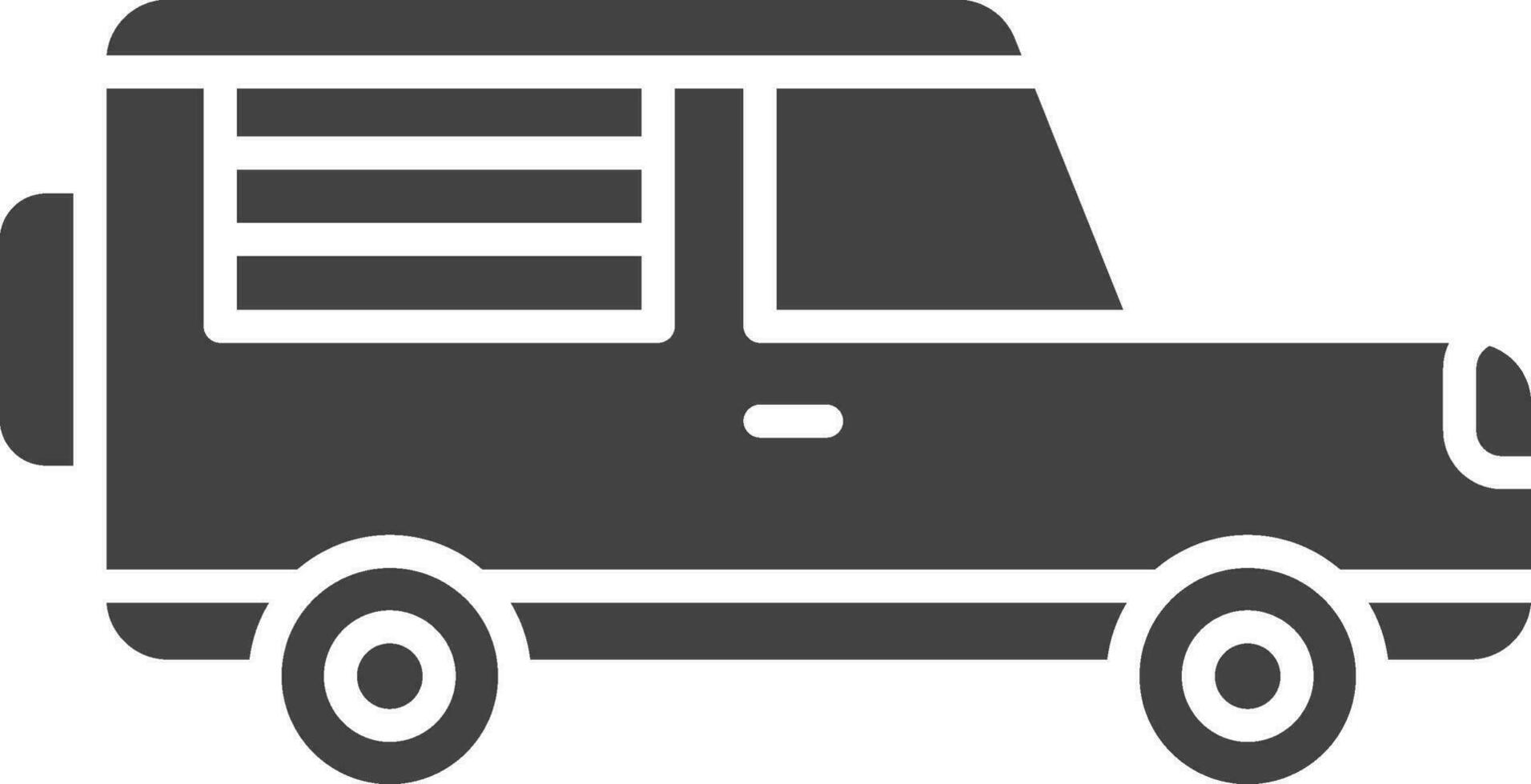 Vehicle icon vector image. Suitable for mobile apps, web apps and print media.