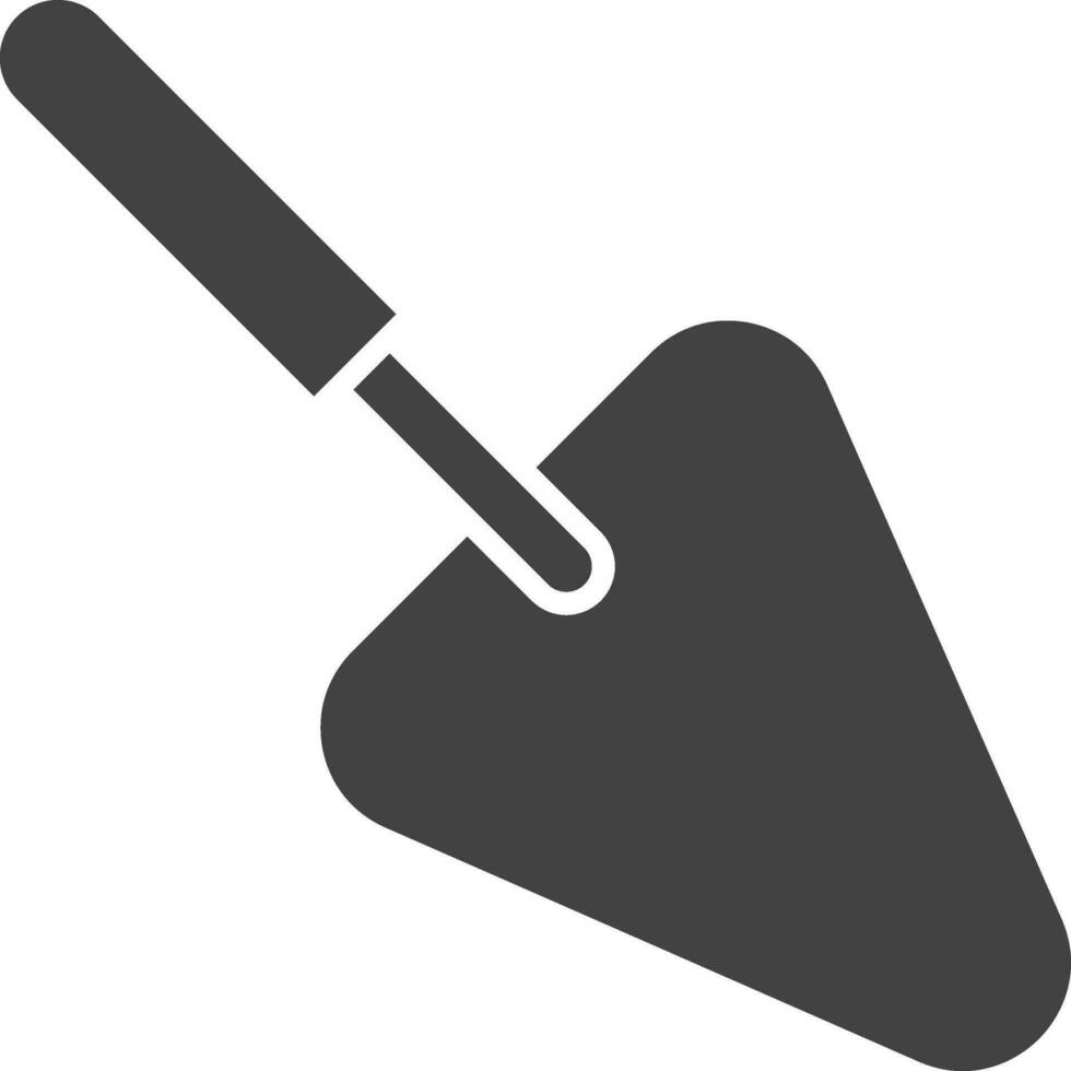 Trowel icon vector image. Suitable for mobile apps, web apps and print media.