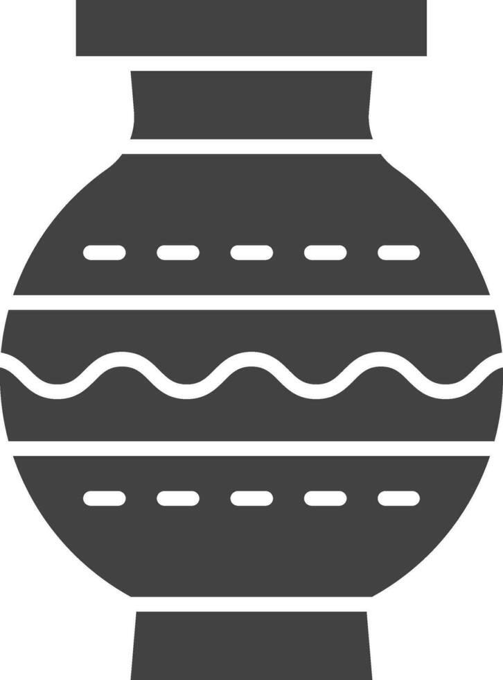 Vase icon vector image. Suitable for mobile apps, web apps and print media.