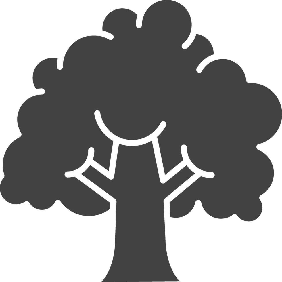 Tree icon vector image. Suitable for mobile apps, web apps and print media.