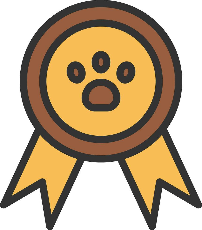 Badge icon vector image. Suitable for mobile apps, web apps and print media.