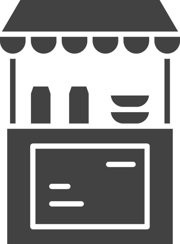 Stall icon vector image. Suitable for mobile apps, web apps and print media.