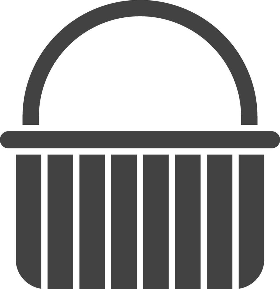 Shopping Basket icon vector image. Suitable for mobile apps, web apps and print media.
