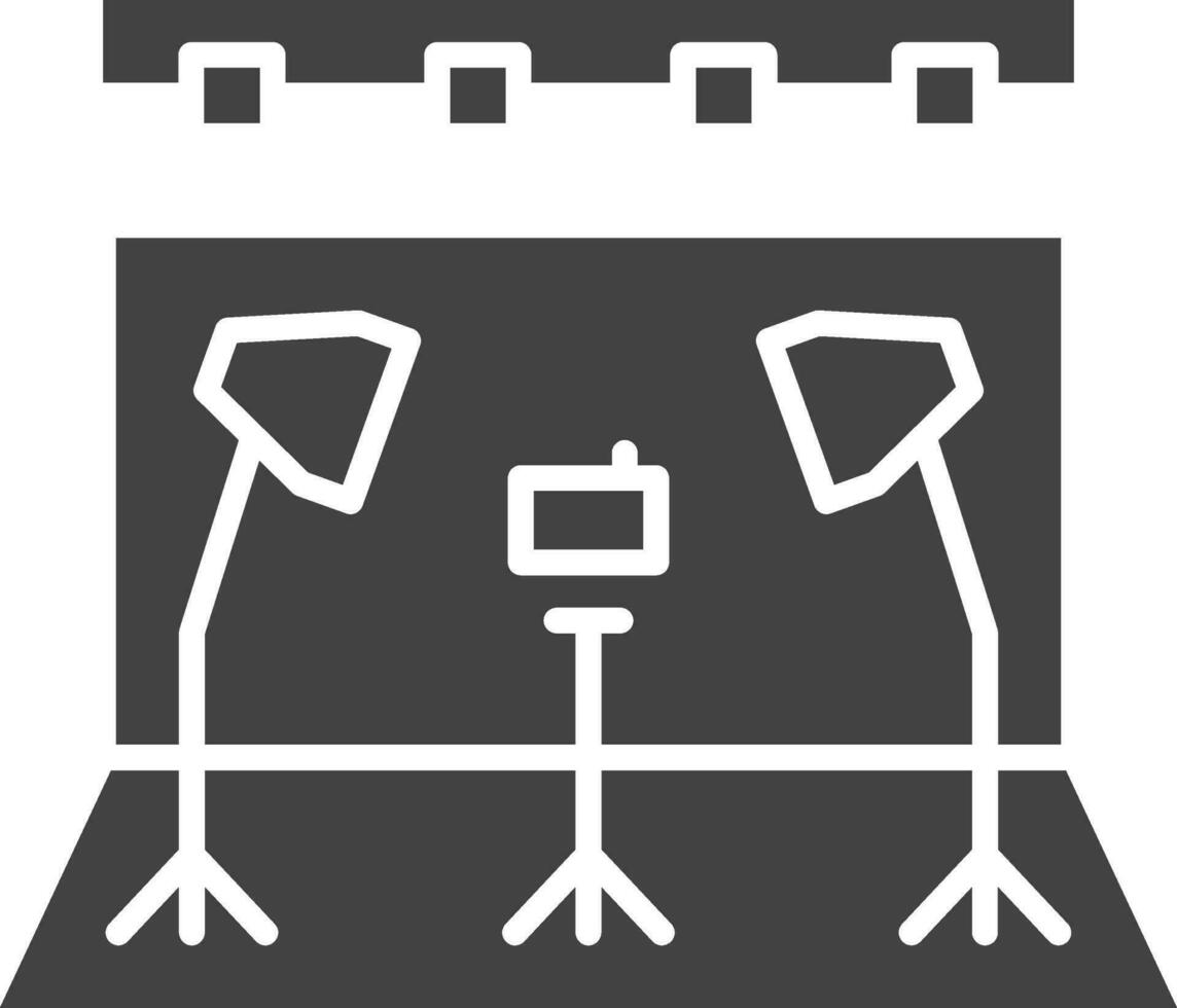 Studio icon vector image. Suitable for mobile apps, web apps and print media.