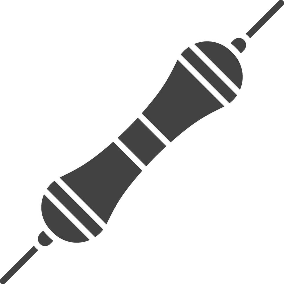 Resistor icon vector image. Suitable for mobile apps, web apps and print media.