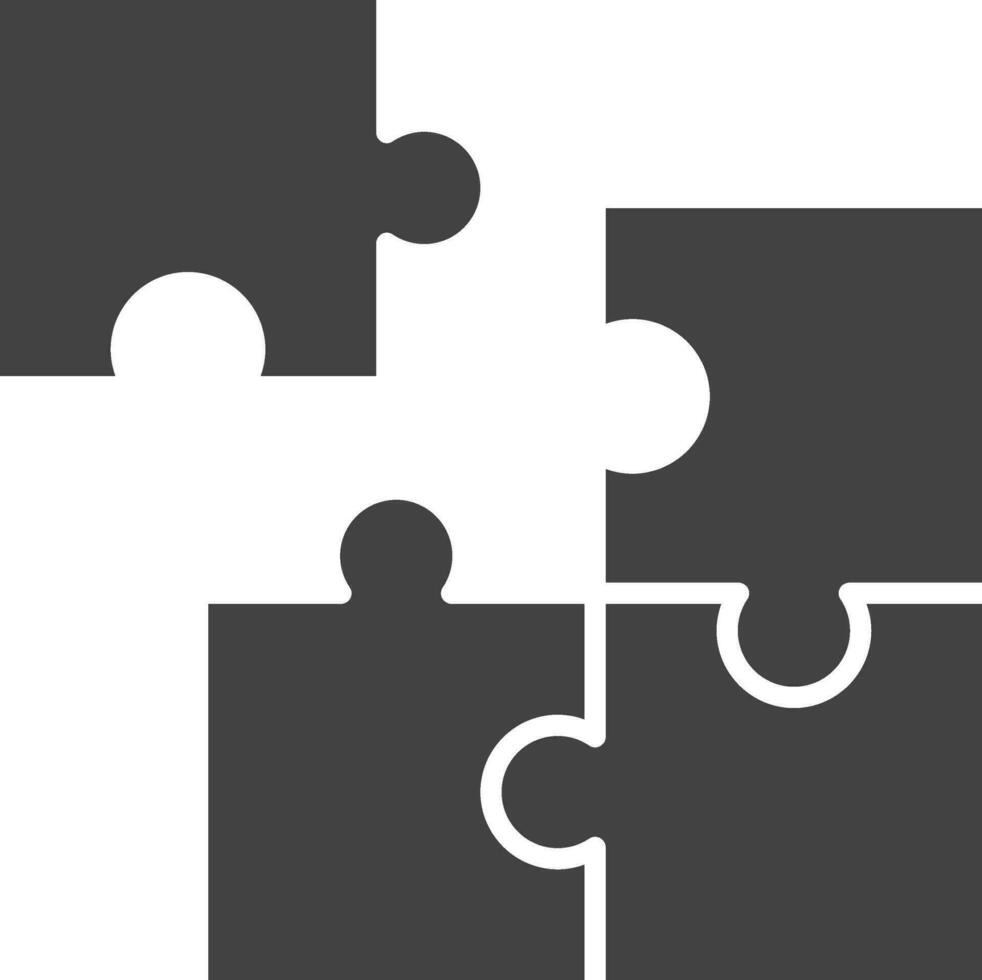 Puzzle Part icon vector image. Suitable for mobile apps, web apps and print media.