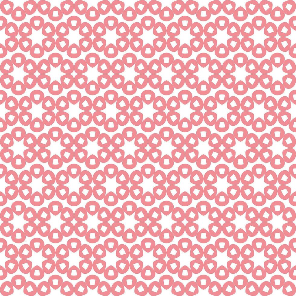 Start Circle Polka Dot seamless pattern vector Image