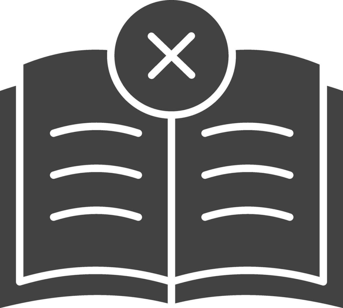 No Education icon vector image. Suitable for mobile apps, web apps and print media.