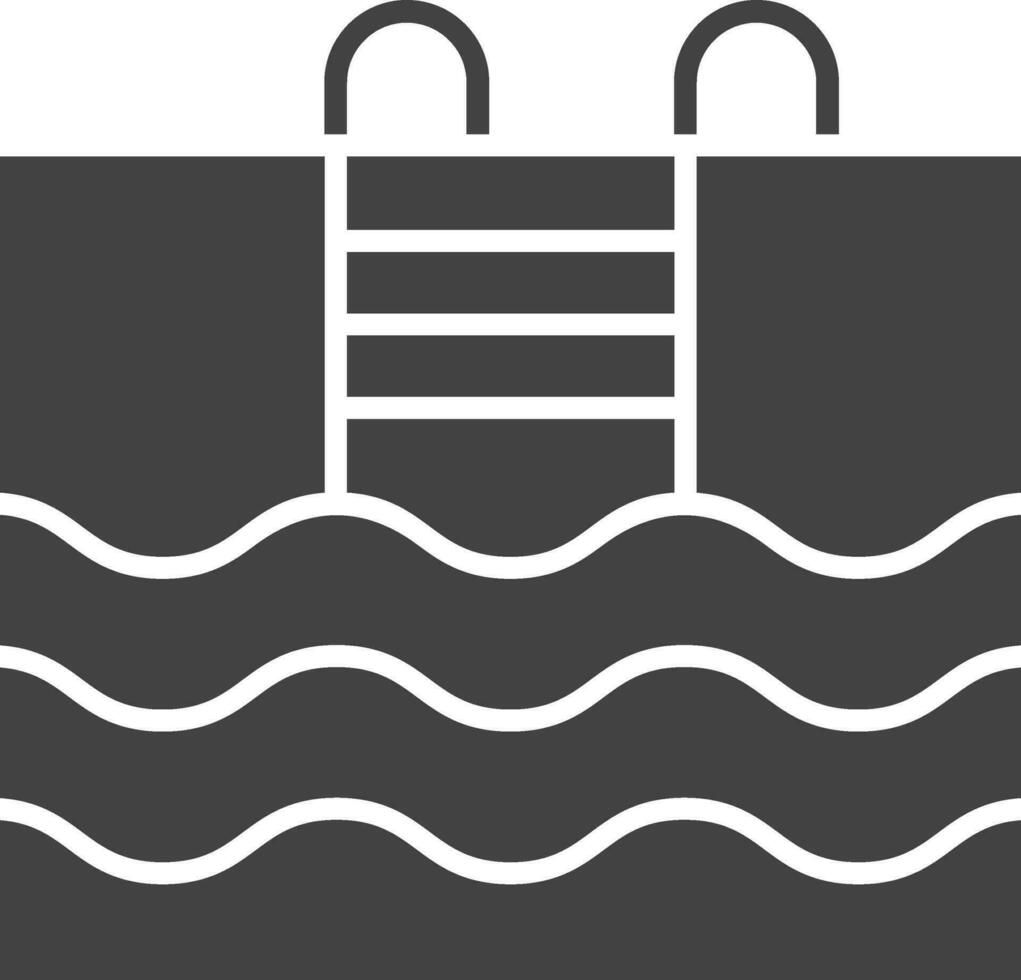 Pool icon vector image. Suitable for mobile apps, web apps and print media.