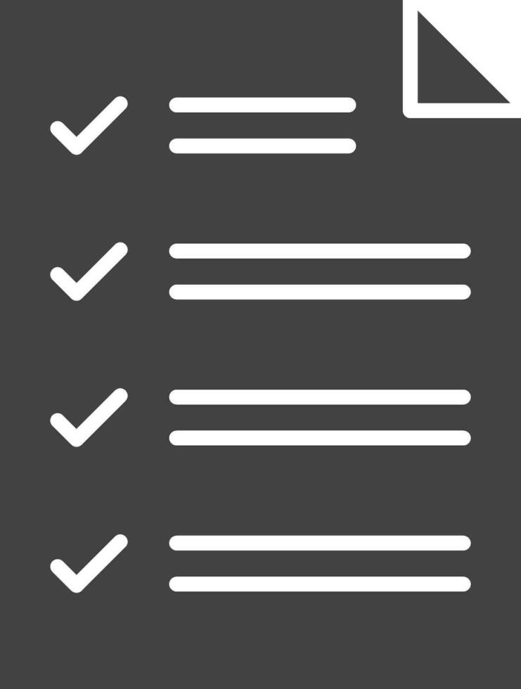 List icon vector image. Suitable for mobile apps, web apps and print media.