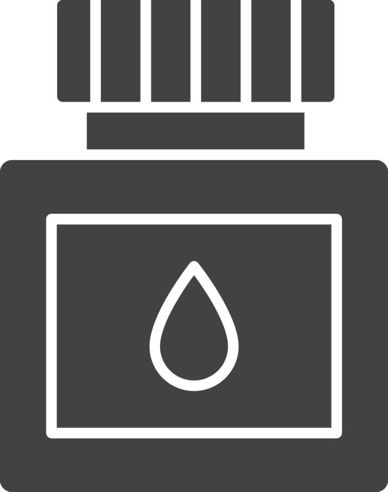 Ink Bottle icon vector image. Suitable for mobile apps, web apps and print media.