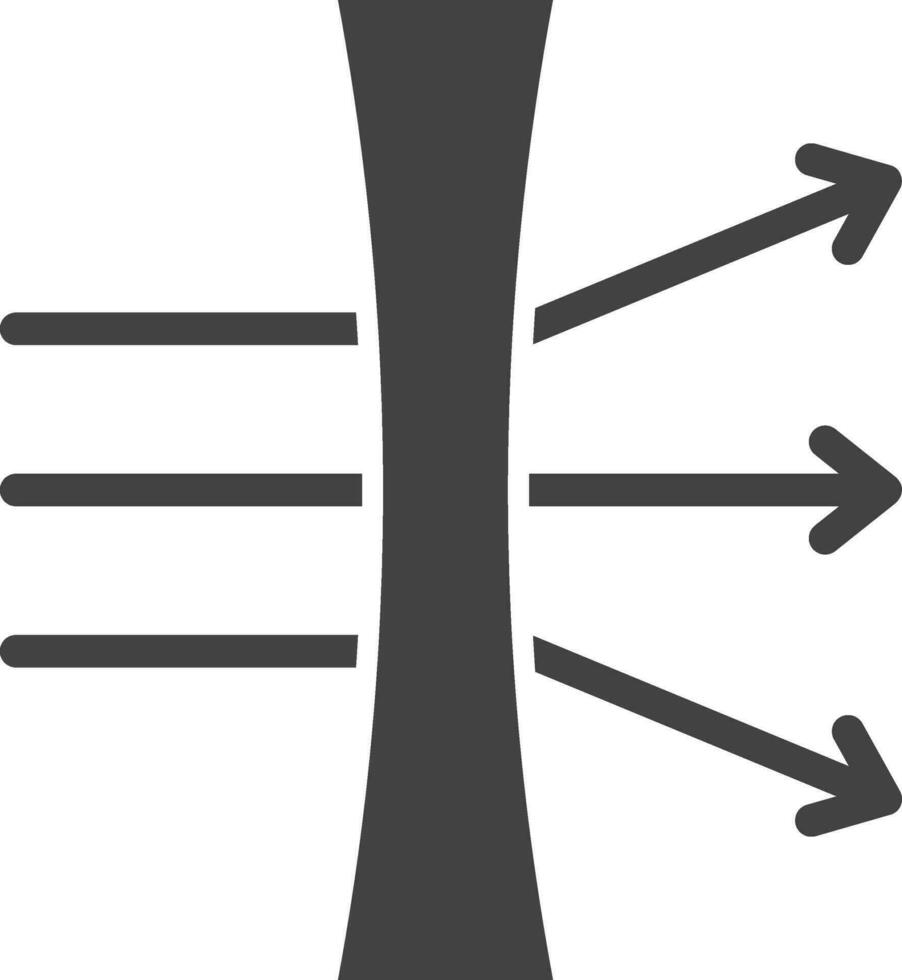 Dispersion icon vector image. Suitable for mobile apps, web apps and print media.