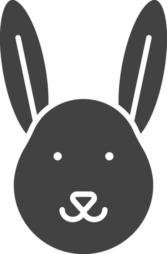 Bunny icon vector image. Suitable for mobile apps, web apps and print media.