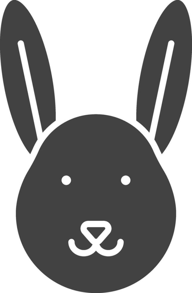 Bunny icon vector image. Suitable for mobile apps, web apps and print media.