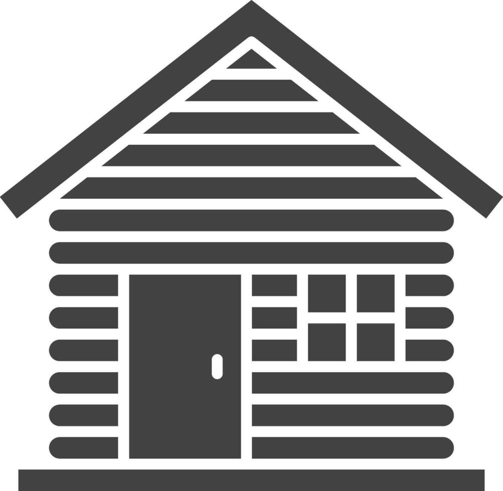 Cabin icon vector image. Suitable for mobile apps, web apps and print media.