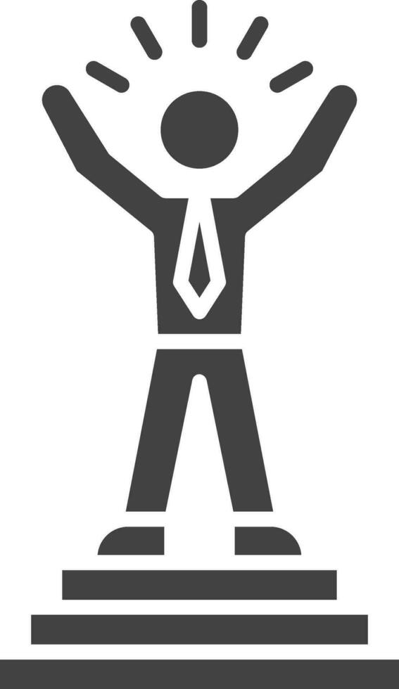 Accomplishment icon vector image. Suitable for mobile apps, web apps and print media.